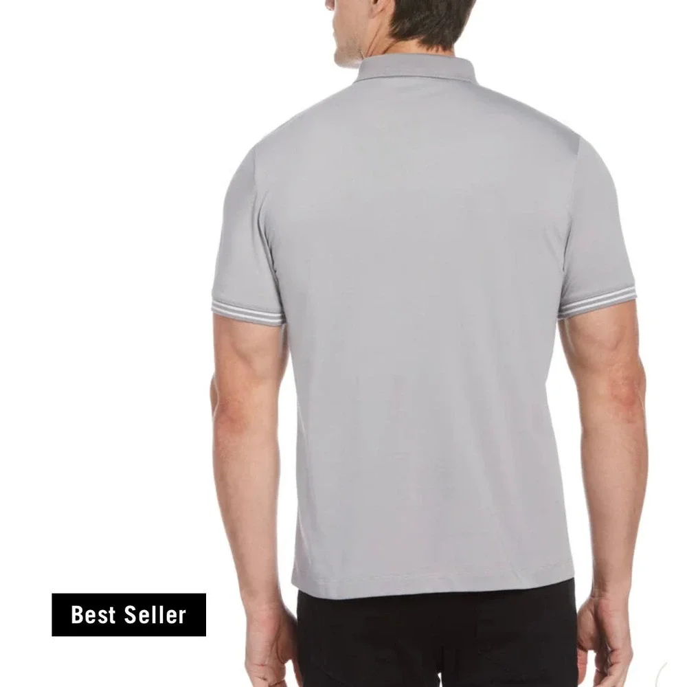 Perry Ellis ICON POLO in Alloy Size Small NWT - Picture 2 of 9